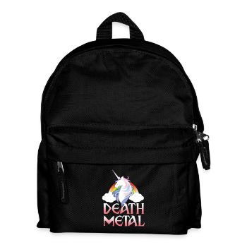 Death Metal - magical rainbow unicorn - Sac à dos Enfant - noir - Devant