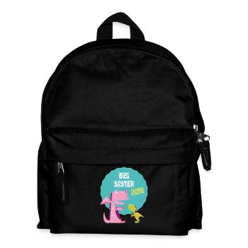 Big Sister Fratrie, Frère 2018 T-shirt - Sac à dos Enfant - noir - Devant