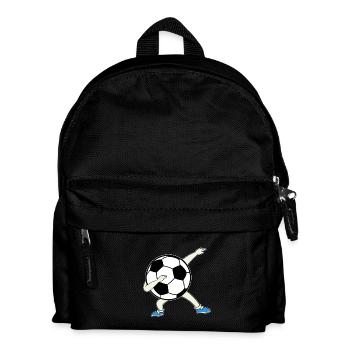 Dabbing Dab Soccer Ball Player Game Sport Elf - Kids' Backpack - black - Front