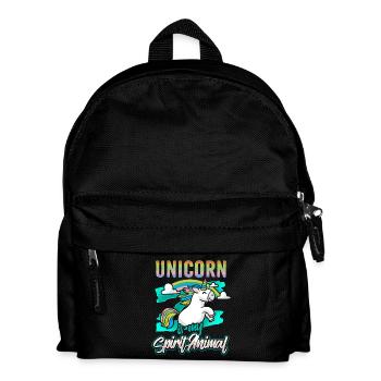 Licorne est mon esprit animal - licornes licorne - Sac à dos Enfant - noir - Devant