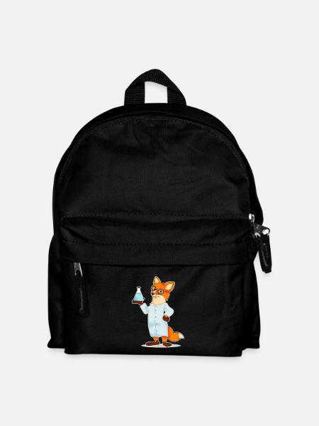 Fox comique scientifique chimie biologie - Sac à dos Enfant - noir