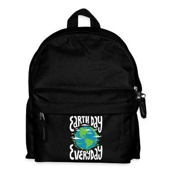 EARTH DAY SHIRT Climate Change Go Green T-shirt - Kinder Rucksack - Schwarz - Vorne