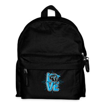 I Love Orcas Orcas Rescue T Shirt Gift - Kinder Rucksack - Schwarz - Vorne
