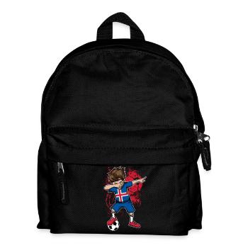 Iceland football national team World Cup - Kids' Backpack - black - Front