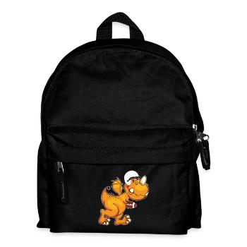 American football - Kids' Backpack - black - Front
