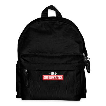 Author Writer Book Writing Text Gift - Kids' Backpack - black - Front