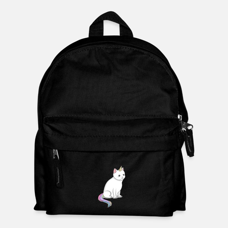 caticorn - chat licorne - Sac à dos Enfant - noir