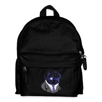Hunde Professor Hund Hunde Geschenk - Kinder Rucksack - Schwarz - Vorne