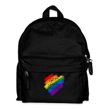 Gay Pride, Pride, Rainbow, Rainbow, Gift - Kids' Backpack - black - Front