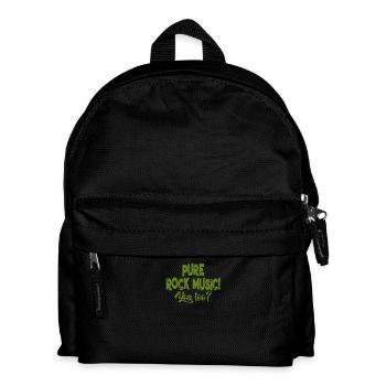 Pure rock music gift shirts - Kids' Backpack - black - Front