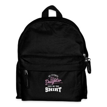Meine Lieblingstochter - Kinder Rucksack - Schwarz - Vorne