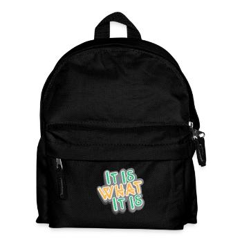 Funny Sayings Funny Quote Inspirational Quotes - Kids' Backpack - black - Front