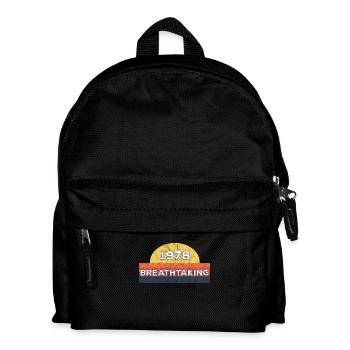 1978 Atemberaubend Geburtsjahr Distressed Geschenk - Kinder Rucksack - Schwarz - Vorne