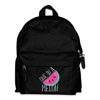 One in a melon - Kids' Backpack - black - Front