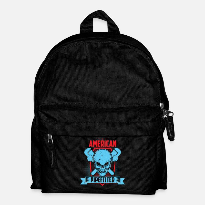 Tuyauteur américain - Sac à dos Enfant - noir