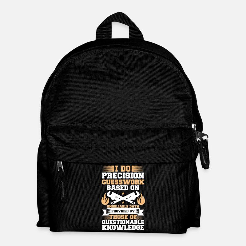 Pipefitters precision - Kids' Backpack - black