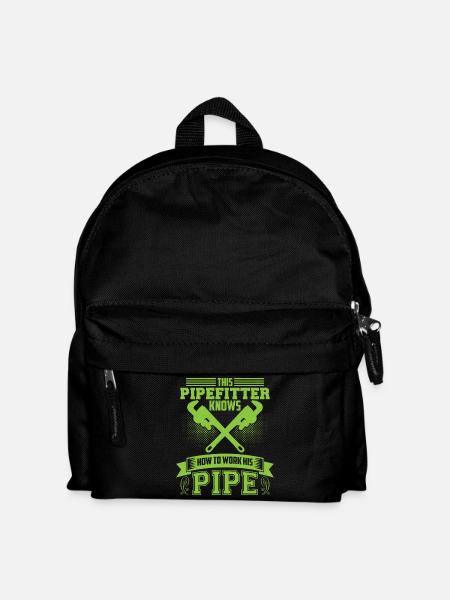 Pipefitters knows! - Kids' Backpack - black