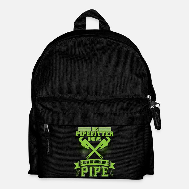 Pipefitters knows! - Kids' Backpack - black
