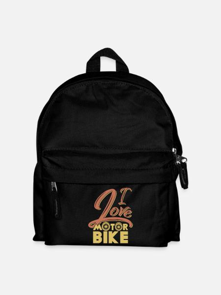 Moto disant Chopper Cruiser sortie - Sac à dos Enfant - noir