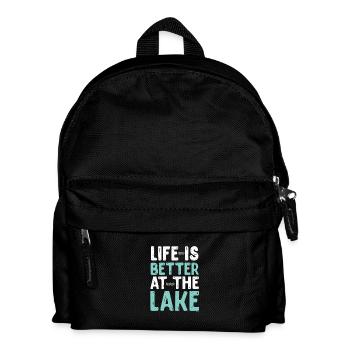 Life Is Better At The Lake - Kids' Backpack - black - Front