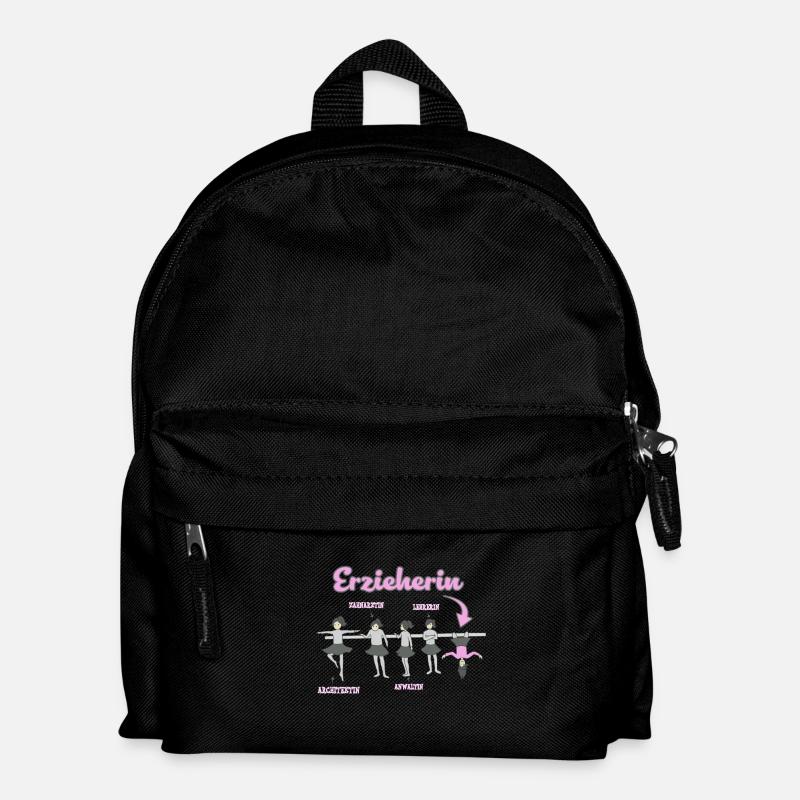 Educateur rêve de travail - Sac à dos Enfant - noir