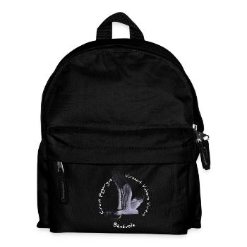 Busard cendré - Sac à dos Enfant - noir - Devant
