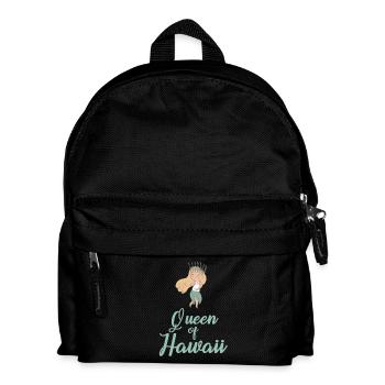 Hawaii Mädchen - Kinder Rucksack - Schwarz - Vorne