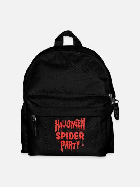 HALLOWEEN SPIDER PARTY - Kinder Rucksack - Schwarz