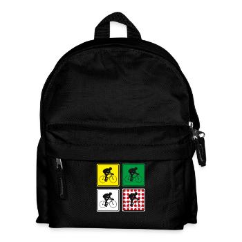 France cycling cycling race jerseys road bike - Kids' Backpack - black - Front