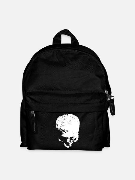 skull - Kinder Rucksack - Schwarz