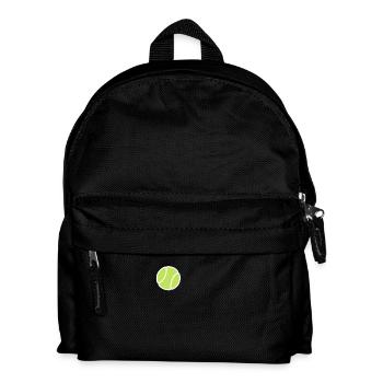 Tennis - Kinder Rucksack - Schwarz - Vorne