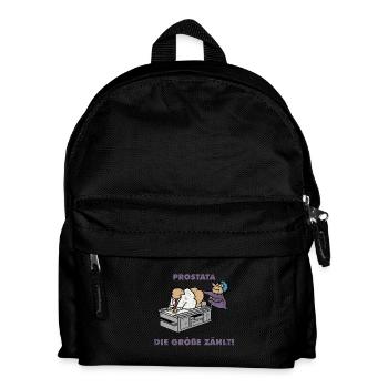 Urologe Doktor Urologie Student Prostata Geschenk - Kinder Rucksack - Schwarz - Vorne