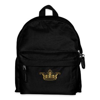 Princely Crown - Kids' Backpack - black - Front
