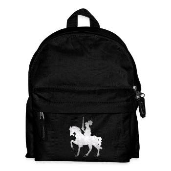 knight - Kids' Backpack - black - Front