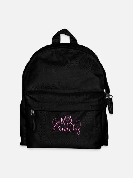 Our Family - Kids' Backpack - black