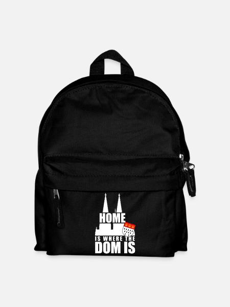 Köln Home Is Where The Dom Is Kölner Karneval Köln - Kinder Rucksack - Schwarz