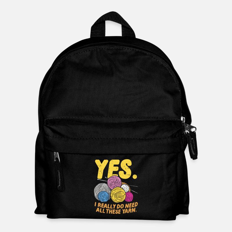 Knit - Kids' Backpack - black