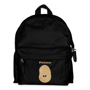 Potato - Kids' Backpack - black - Front