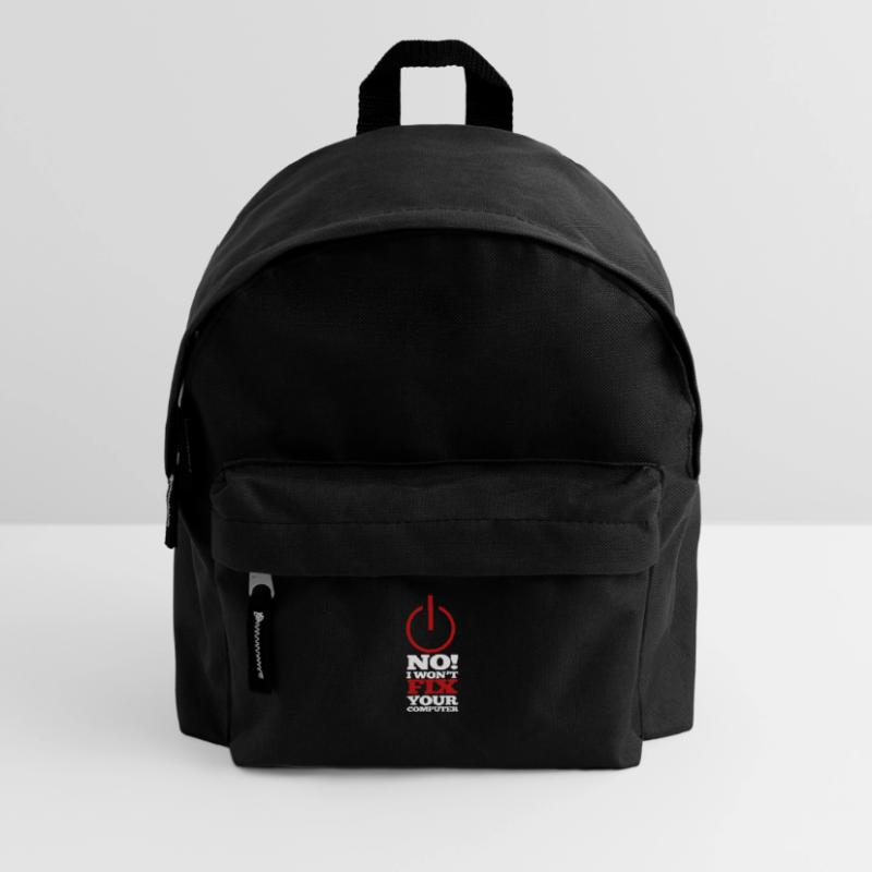 Computer Program Code Nerd Script Hacker Kids' Backpack