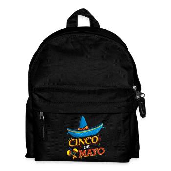 cinco de mayo - 5 de mayo - Sac à dos Enfant - noir - Devant