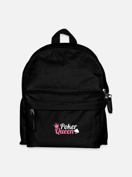 Poker Queen - Kids' Backpack - black