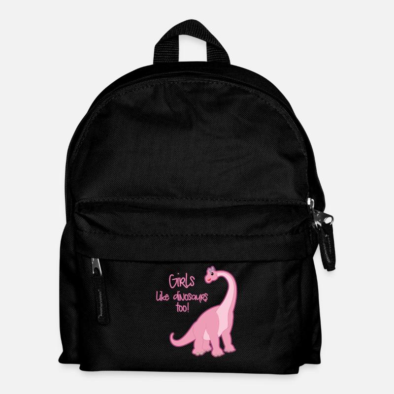 Dinosaurier - Kinder Rucksack - Schwarz