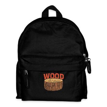 Woodworking Wood Whisperer - Kids' Backpack - black - Front