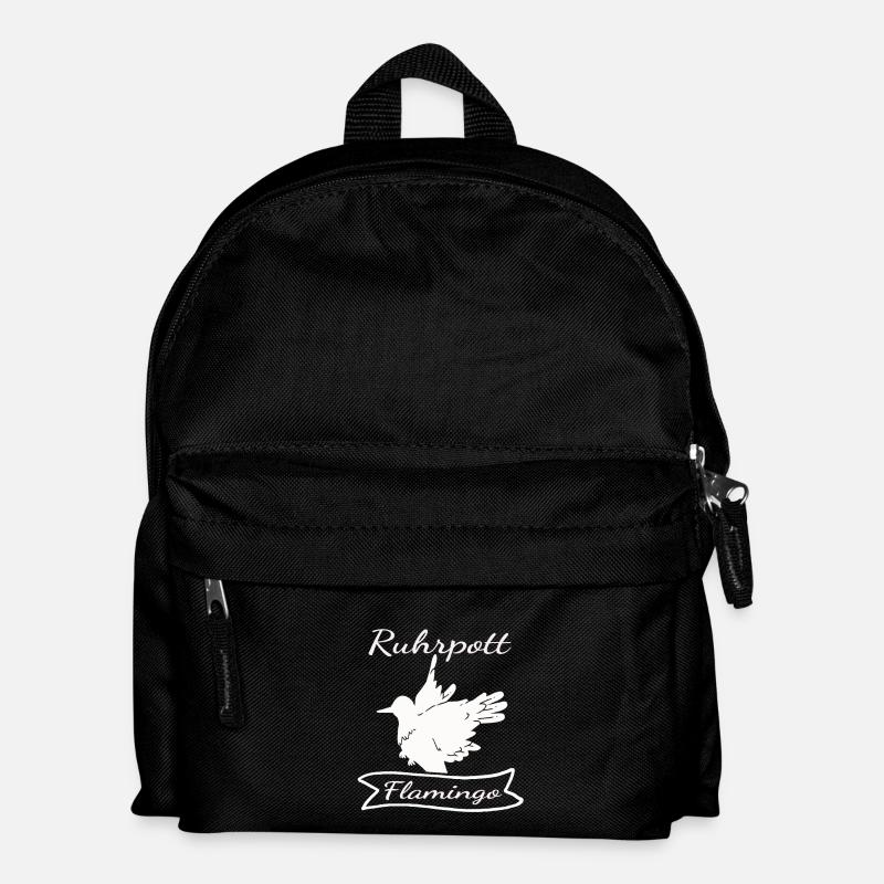 Ruhrpott Flamingo - Kinder Rucksack - Schwarz