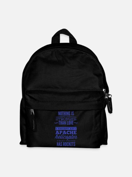 Nothing Is Stronger Than Love - Kinder Rucksack - Schwarz