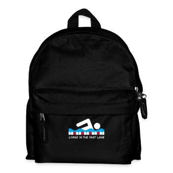 swim - Kids' Backpack - black - Front
