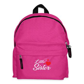Siblings little sister - Kids' Backpack - fuchsia - Front