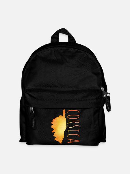 Corsica - Kinder Rucksack - Schwarz