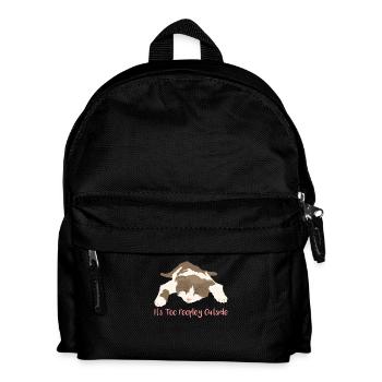 Introvert - Kids' Backpack - black - Front