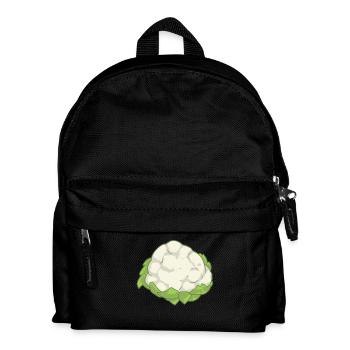 Cauliflower Vegetable Food Vegan - Kids' Backpack - black - Front